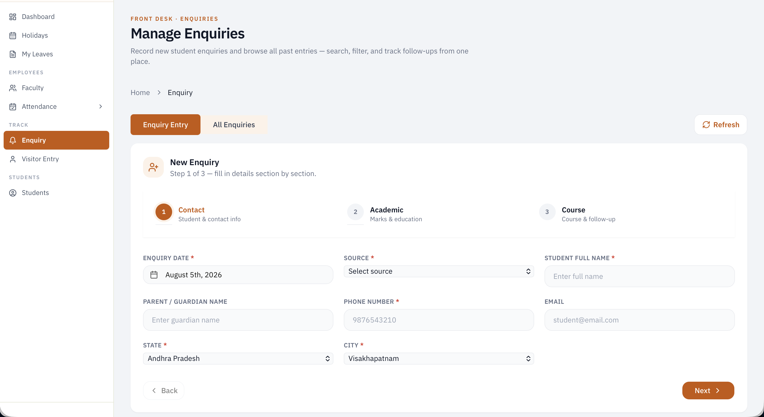 CPE College – College Management & ERP Portal — view 4