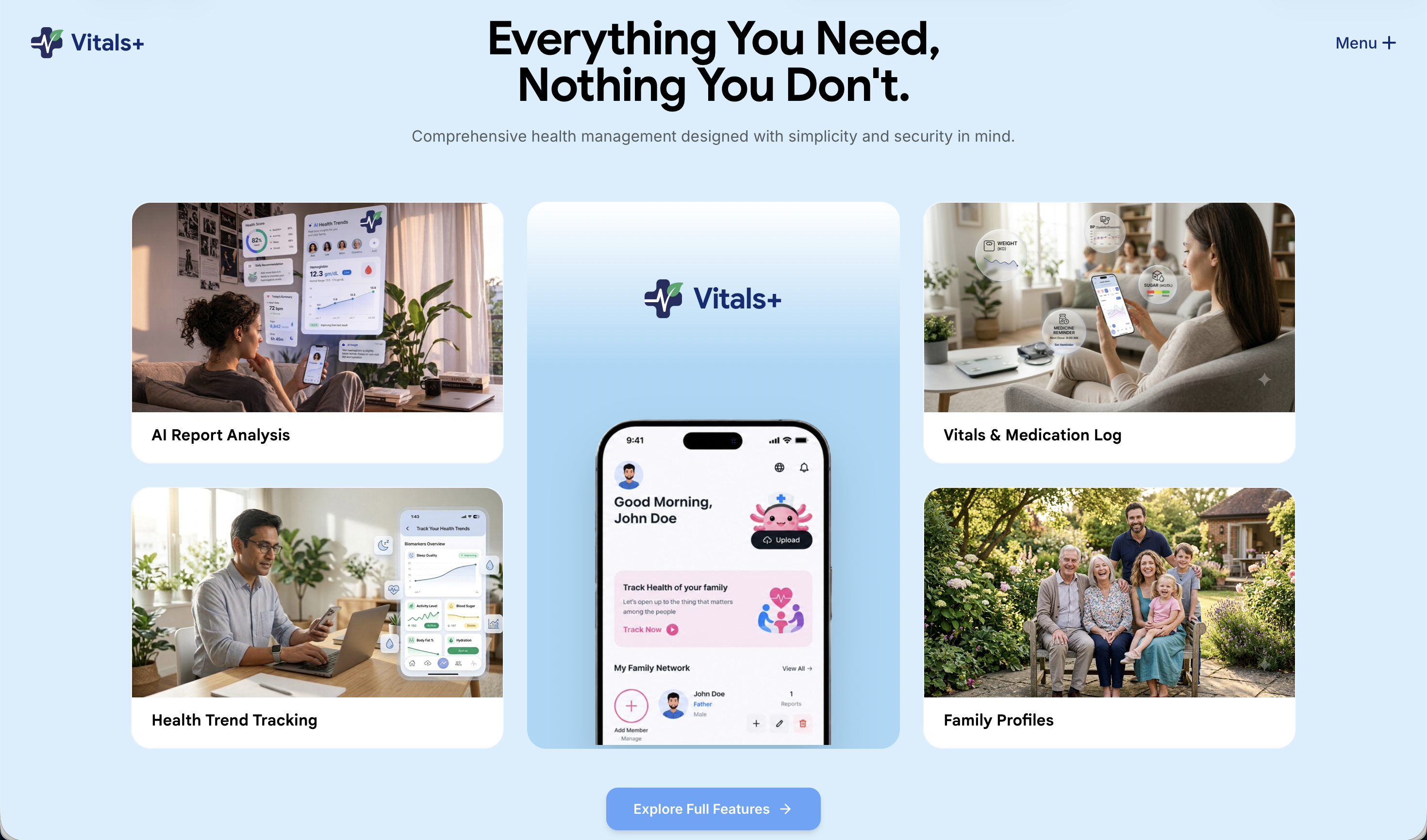 VitalsPlus – Smart Healthcare & Medical Report Management — view 6
